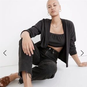 MADEWELL  Perfect Vintage Straight‎ Leg Jean in Lunar Wash 25